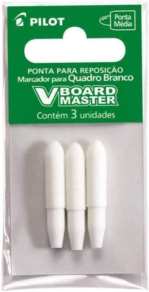 Imagem de Kit 6 Pincel Quadro Branco +12 Refil +Apagador+3Pontas Pilot