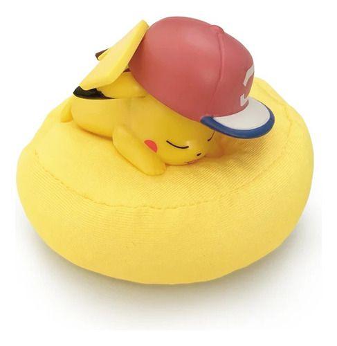 Imagem de Kit 6 Pokemons Action Figure Estatueta Dormir Presente 6cm