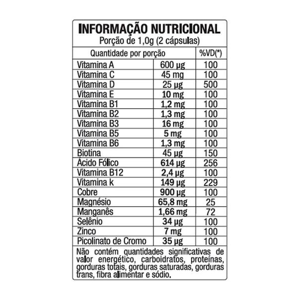 Imagem de Kit 6 Polivitamínico A - Z Mulher Profissional 120 Cápsulas