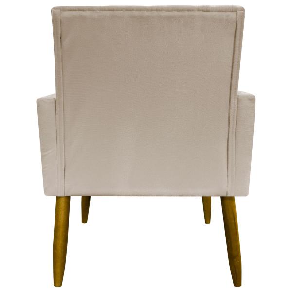 Imagem de Kit 6 Poltronas Decorativas para Sala Mari Suede Cores