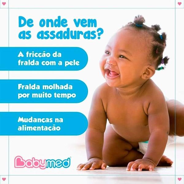 Imagem de Kit 6 Pomada Para Assaduras Babymed Azul 45g - Cimed