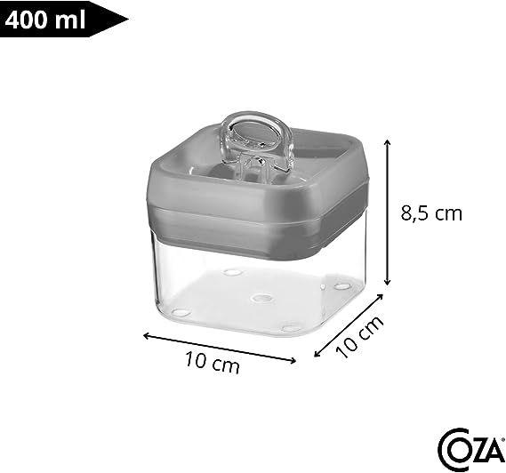 Imagem de Kit 6 Pote Hermético Para Alimentos C/ Trava 400ML