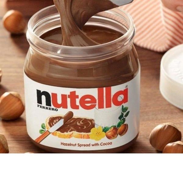 Kit 6 Potes Creme De Avelã Com Cacau 650g Nutella Imagem de Kit 6 Potes Creme De Avelã Com Cacau 650g Nutella