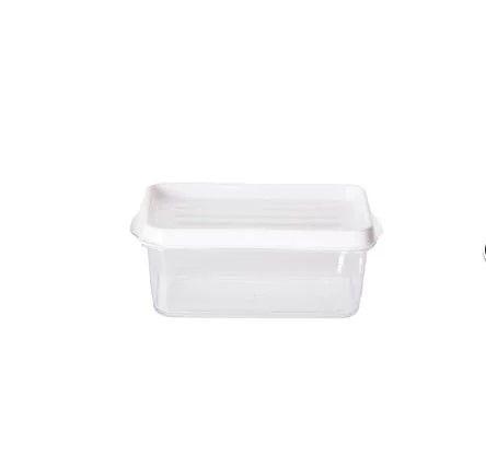 Imagem de Kit 6 Potes Para Alimentos Retangular 13,5x9x6 Cm 525 ML