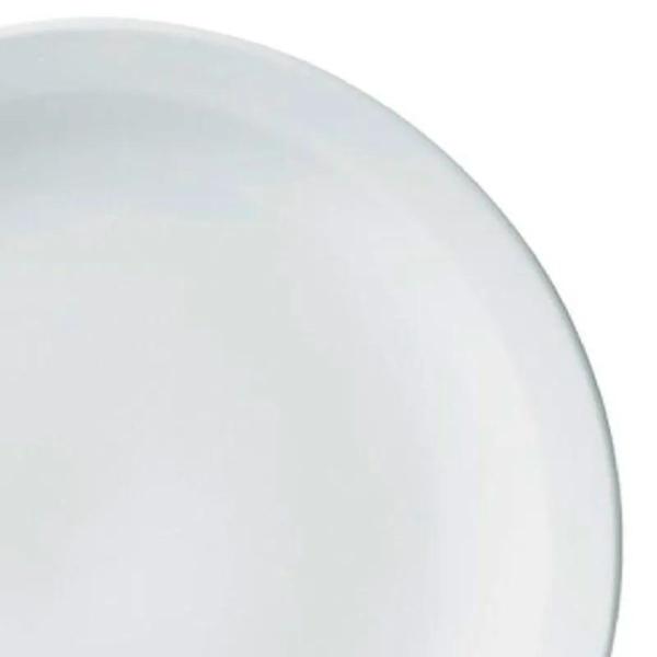 Imagem de Kit 6 Pratos Raso de Porcelana Pro Gourmet 27 Cm Branco