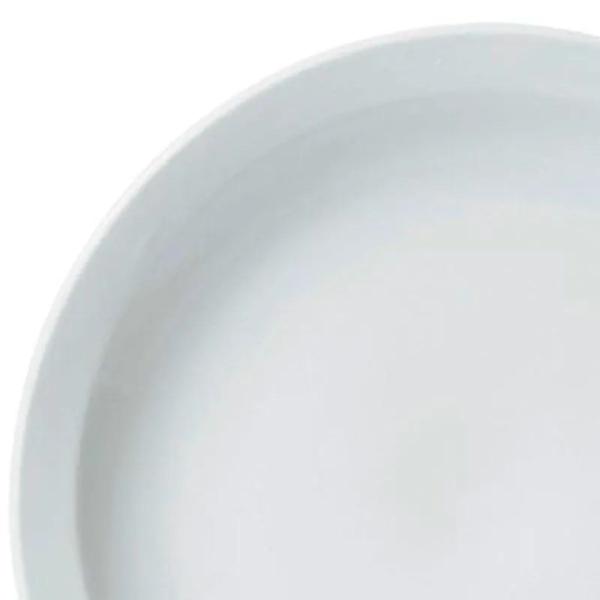 Imagem de Kit 6 Pratos Raso de Porcelana Pro Gourmet 27 Cm Branco