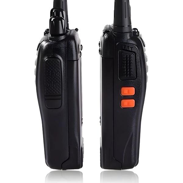 Imagem de Kit 6 Radio Ht 777s Comunicador Profissional Uhf 16 Canais Original 6 Walkie Talkie Com Fone Nf