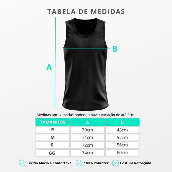 Kit 6 Regatas Masculina Lisa Básica Dry Academia Treino Esporte Camisa Camiseta Blusa Esportiva Corrida Bike - DF Imagem de Kit 6 Regatas Masculina Lisa Básica Dry Academia Treino Esporte Camisa Camiseta Blusa Esportiva Corrida Bike