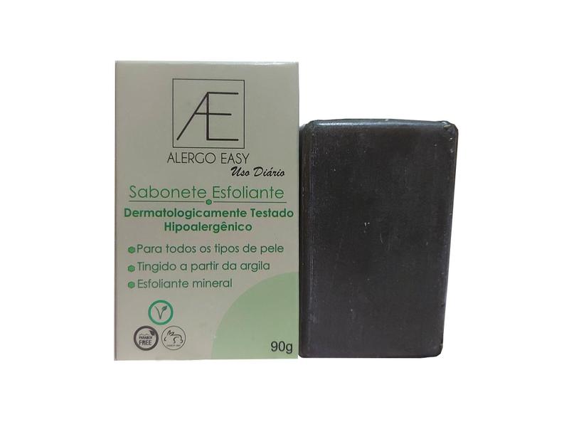 Imagem de Kit 6 Sabonete Esfoliante Hipoalergênico Alergo Easy 90G