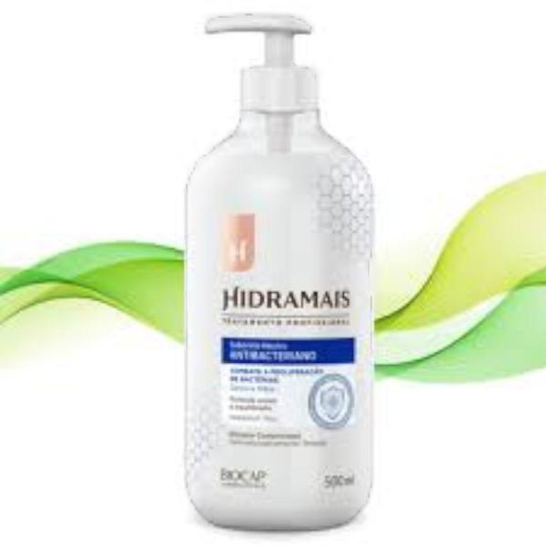 Imagem de Kit 6 Sabonete Gel Neutro Antibacteriano 500 ml Hidramais