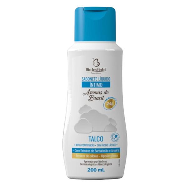 Imagem de Kit 6 Sabonete Líquido Íntimo Talco 200Ml - Bio Instinto