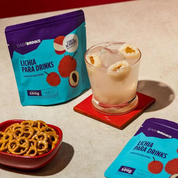 Imagem de Kit 6 Sachês Easy Drinks para Bebida + Espuma De Cajá 260g