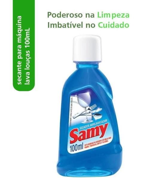 Imagem de Kit 6 Secador Abrilhantador Louças Samy 100ml Evita Manchas