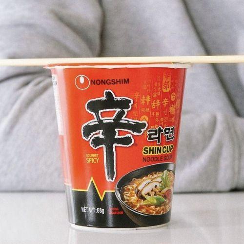 Imagem de Kit 6 Shin Copo Ramyun Copo Noodle 68g - Lamen Coreano Shin Cup