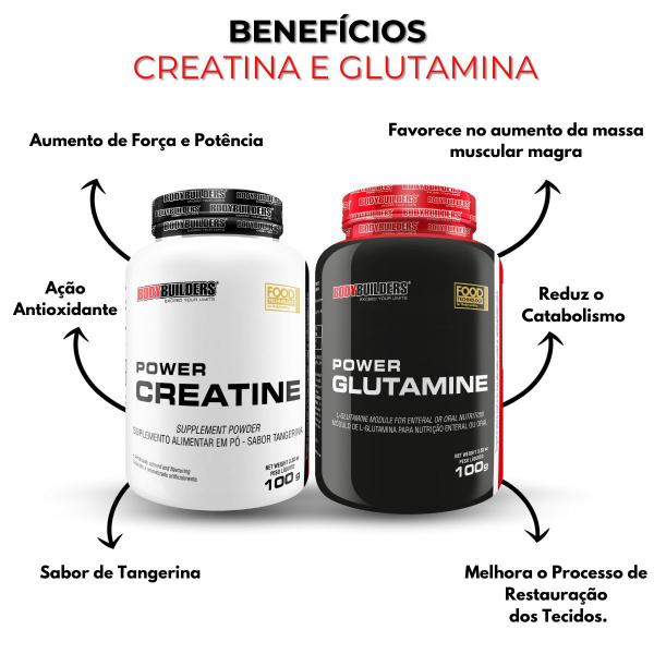 Kit 6 Six Protein 2Kg + Power Creatina 100g + Power Glutamina 100g + Coqueteleira - Bodybuilders Imagem de Kit 6 Six Protein 2Kg + Power Creatina 100g + Power Glutamina 100g + Coqueteleira - Bodybuilders