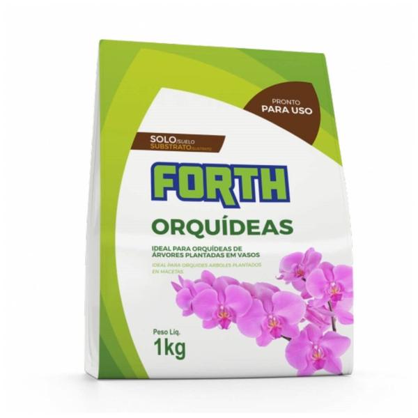 Imagem de Kit 6 Substrato para Orquídeas Forth Plantio e Replantio 1kg