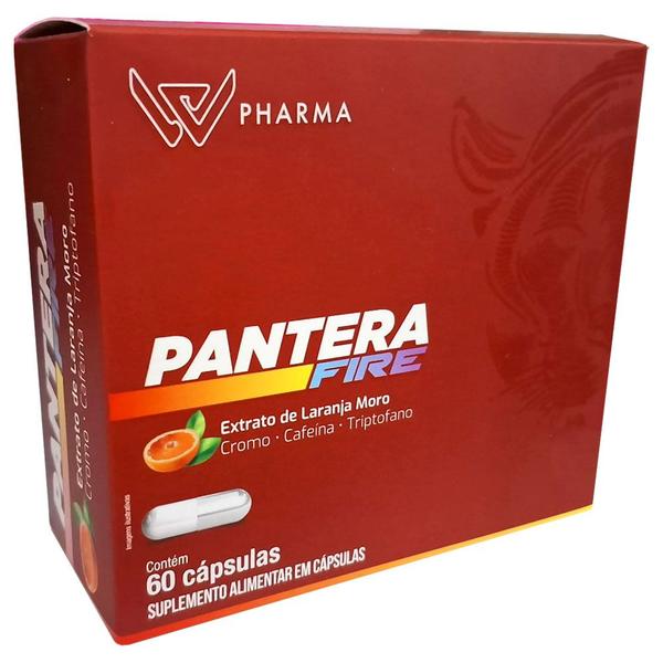 Imagem de Kit 6 Suplemento Alimentar Pantera Fire 60Cps - Prowin