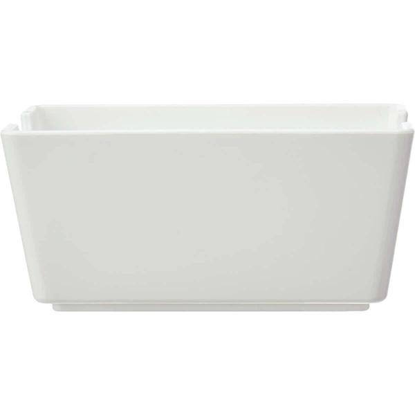 Imagem de Kit 6 Suportes Sachês Porta Guardanapos 11x6,5x5,1cm Branco Organizador Uno Coza de Mesa