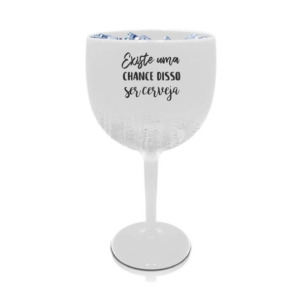 Kit 6 Taças Gin Branca Personalizada Para Live - Cerveja - Krystalon Imagem de Kit 6 Taças Gin Branca Personalizada Para Live - Cerveja