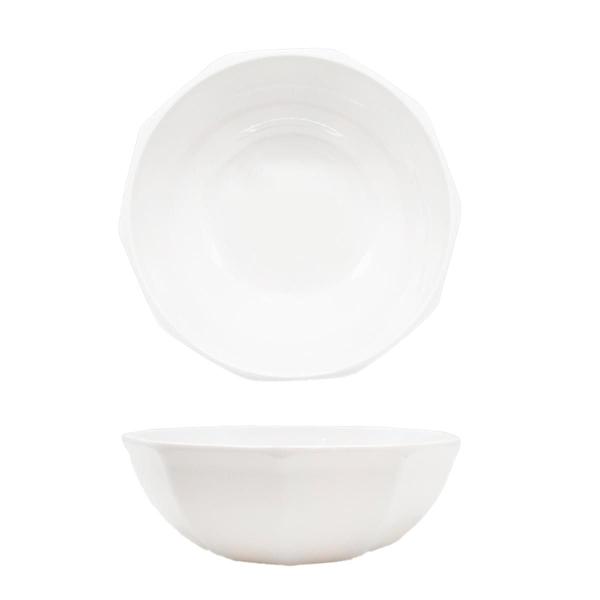 Imagem de Kit 6 Tigelas De Melamina Gourmet poligonal 1,2L 19X6,5cm