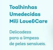 Imagem de Kit 6 Toalhinha Umedecida Love&Care com 50 Unidades - Mili