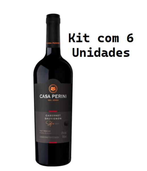 Imagem de Kit 6 Un Vinho Casa Perini Cabernet Sauvignon 750 ml