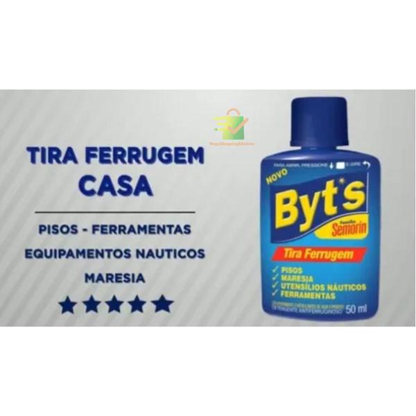 Imagem de Kit 6 Und Byt's Semorin Tira Ferrugem Pisos Maresia - Nfe