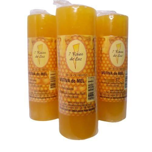 Kit 6 Und Velas Votivas 7 Dias De Mel - 260 Gr Cada - Sete Raios De Luz Imagem de Kit 6 Und Velas Votivas 7 Dias De Mel - 260 Gr Cada