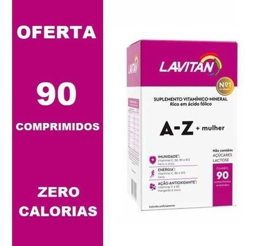 Imagem de Kit 6 Uni Multivitaminico Lavitan Mulher 90 Caps