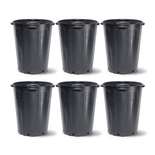 Imagem de Kit 6 unid Vaso Plástico para Planta Nutriplan - Vários tamanhos