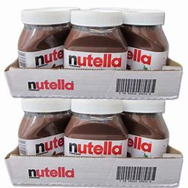 Imagem de KIT 6 unidades Creme de avelã Nutella 650gr