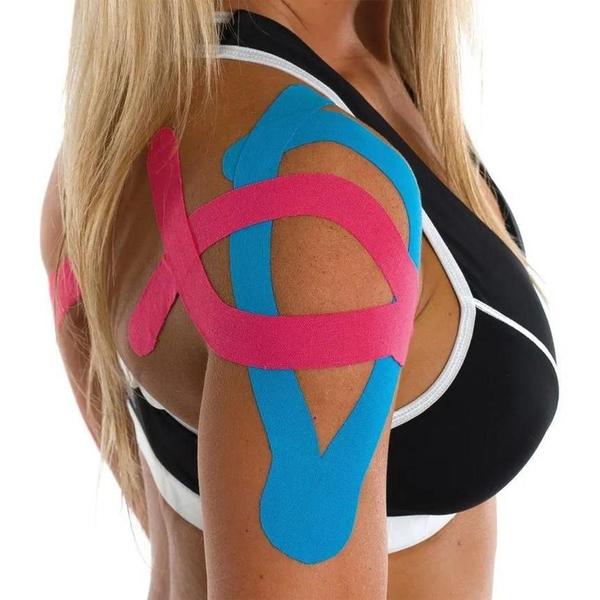 Kit 6 Unidades Fita Kinesio Bandagem Elastica 5 Mt - Mbfit - Milenio Imagem de Kit 6 Unidades Fita Kinesio Bandagem Elastica 5 Mt - Mbfit
