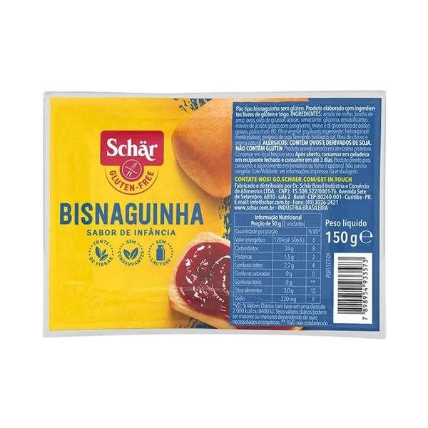 Kit 6 Unidades Pão Tipo Bisnaguinha Sem Glúten 150g Caixa Fechada Schar Imagem de Kit 6 Unidades Pão Tipo Bisnaguinha Sem Glúten 150g Caixa Fechada Schar