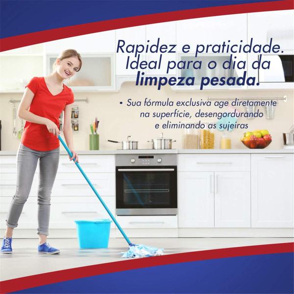 Imagem de Kit 6 Veja X-14 Limpador Limpeza Pesada Cloro Ativo 6 Litros