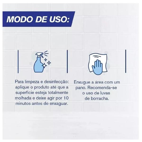 KIt 6 Veja X-14 Limpeza Cloro Ativo Banheiro 500ml Cada Imagem de KIt 6 Veja X-14 Limpeza Cloro Ativo Banheiro 500ml Cada