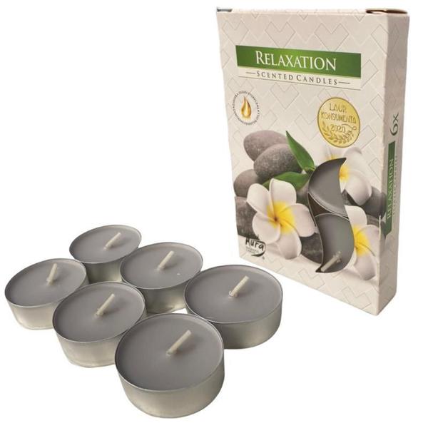 Kit 6 Velas Relaxamento Rechaud Difusor Flutuante Foundue - Meta Atacado Imagem de Kit 6 Velas Relaxamento Rechaud Difusor Flutuante Foundue