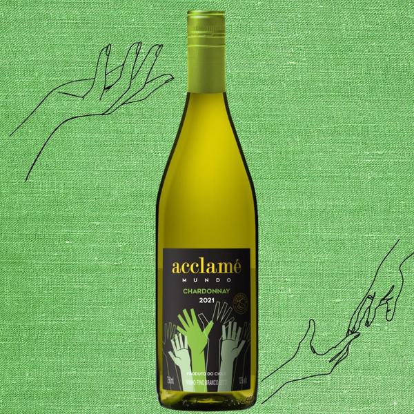 Imagem de Kit 6 vinho chile chardonnay branco acclamé courmayeur 750ml