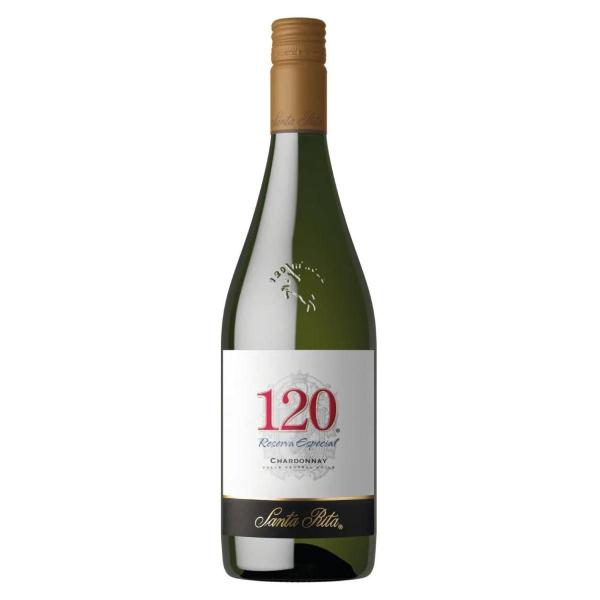 Imagem de KIT 6 Vinho Chileno 120 Reserva Especial Chardonnay, 750ml