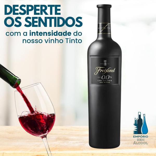 Imagem de Kit 6 Vinho Sem Álcool Freixenet Tinto 0,0% - 750Ml Alemanha