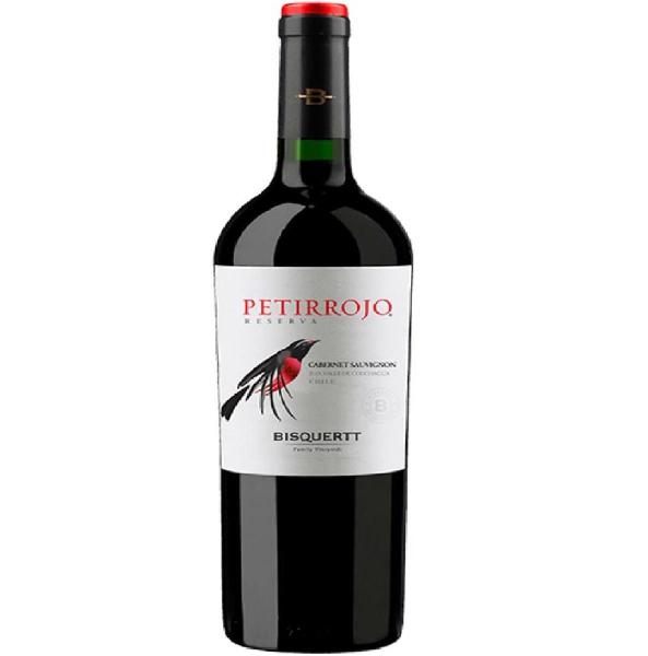 Imagem de Kit 6 Vinho Tinto Chileno Petirrojo Carmenere Bisquertt