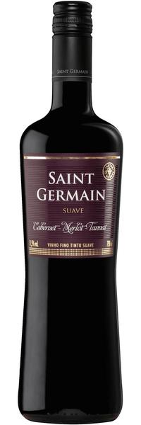 Imagem de Kit 6 Vinho Tinto Suave Saint Germain Assemblage  Cabernet, Merlot e Tannat 750 ml