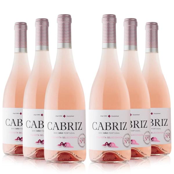 Imagem de KIT 6 Vinhos Cabriz Colheita Selecionada Rosé, 6x750ml