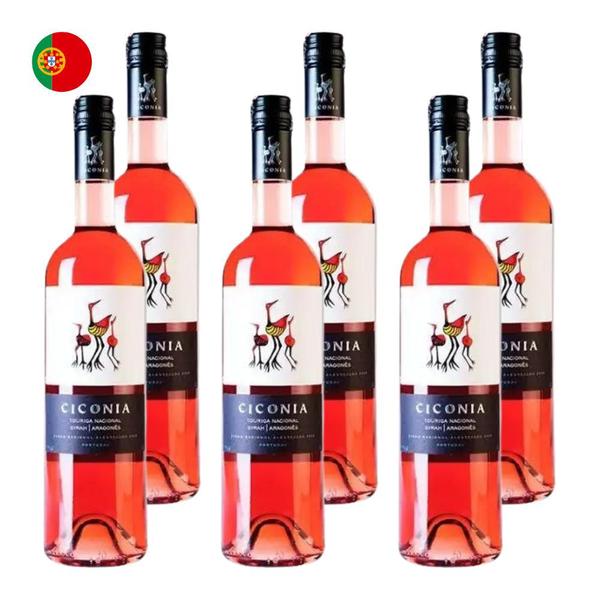 Imagem de Kit 6 Vinhos Ciconia Alentejo Rosé Portugal 750ml