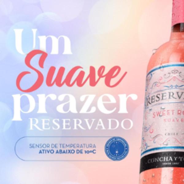 Imagem de KIT 6 Vinhos Concha y Toro Reservado Sweet Rosé Suave 750ml