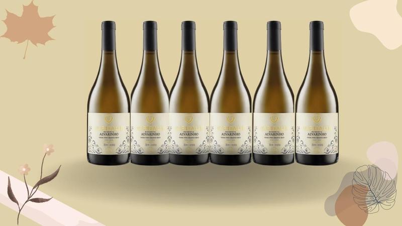 Imagem de Kit 6 Vinhos Fino Branco Seco VG Alvarinho 6x750 ml