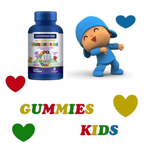 Imagem de Kit 6 Vitamina Gummies Kids 30 Gomas - Catarinense