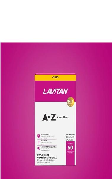 Imagem de Kit 6 Vitamina Lavitan A-Z Mulher 60 Cpr - Cimed