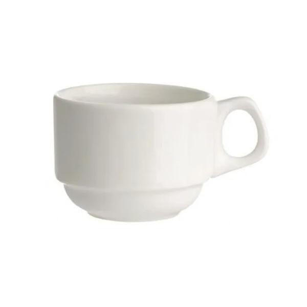 Imagem de Kit 6 Xícara café 75Ml Sem Pires Oxford Porcelana Empilhável