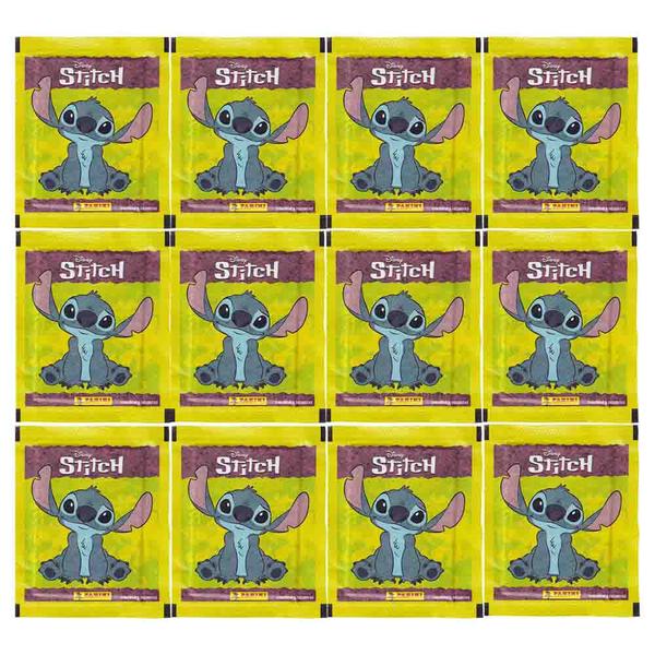 Imagem de Kit 60 Figurinhas Disney Stitch 2024 (12 env) Abrace Sua Esquisitice