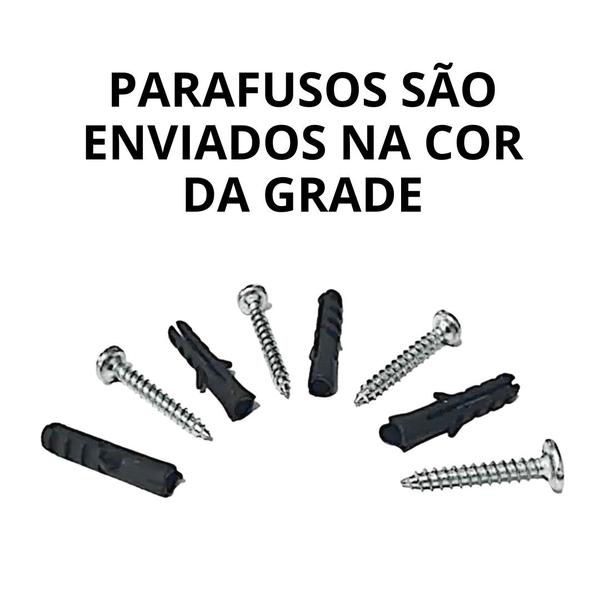 Imagem de Kit 60 Grades de Ventilação Quadrada Alumínio Itc 20x20cm